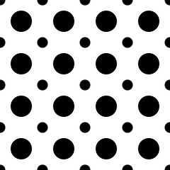 Polka Dots Pattern Fabric Design Color Black White Circle Vector illustration Concept Print Clothing Pants Shirts Necktie Bag, Ethnic Multipurpose cloth Textile industry and more.