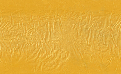Seamless yellow reusable pack polyethylene texture background.