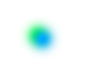 Blur mesh gradient circle on transparent background