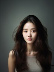 여자 뷰티 모델 한국인