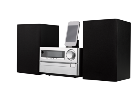 digital usb, cd player and mp3 against the white background