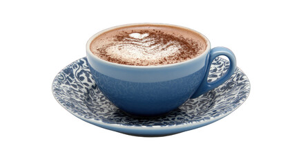 Coffee in the cup. The best of coffee. Liquid and grain coffee. Coffee cup and beans.