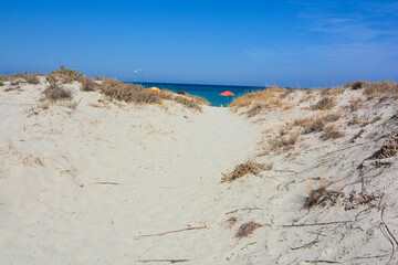 spiaggia località Caletta a Siniscola Sardegna
