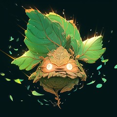 running motion space and dimension goblin leaf