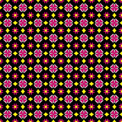 seamless pattern with flowers, Floral Pattern Fabric Design