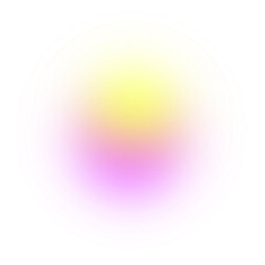 Blur colorful gradient circle. PNG holographic blur circle transparent background. Blur gradient circle glowing light on transparent background. Transparent abstract gradient dots for design. 