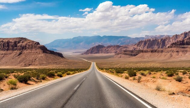 breathtaking landscape road in a desert valley background 16 9 widescreen backdrop wallpapers