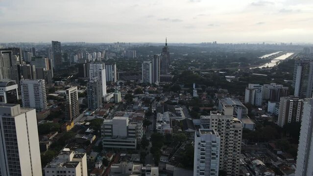Drone bairro de Pinheiros S&atilde;o Paulo-SP