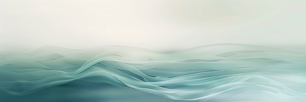 Fluid wave pattern in electric blue on white background, resembling ocean art