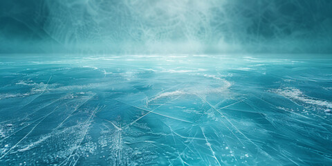 natural blue ice texture of surface of frozen. Nature abstract pattern of white cracks ice. Winter seasonal background,ice skating surface, flat lay, ice texture background	
 - obrazy, fototapety, plakaty
