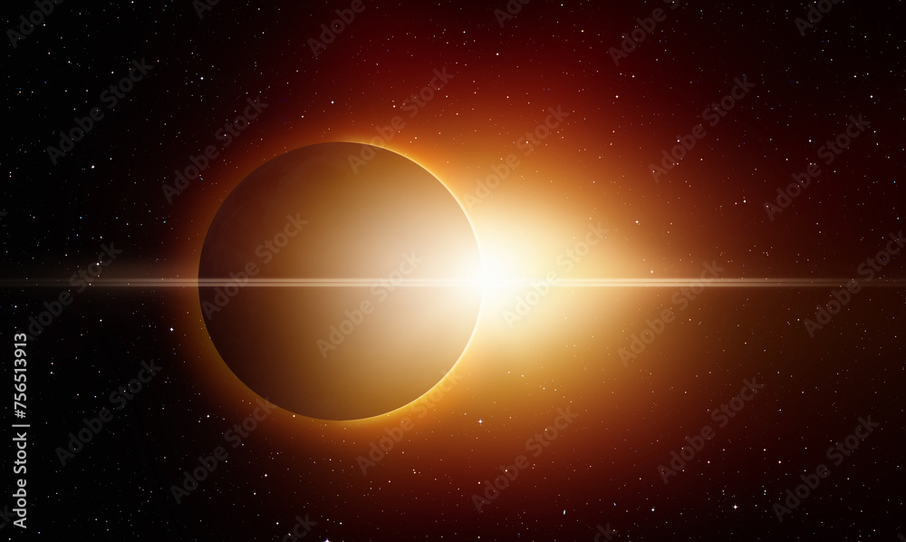 Poster Solar Eclipse 