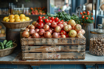 vegetables as background, high-definition photo in 8K quality, super ultra detail, realistic, photography, photogenic 