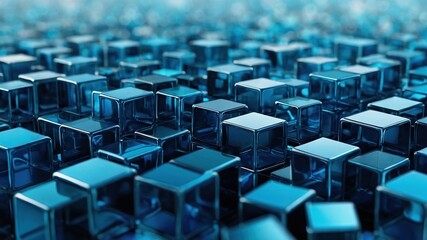 futuristic cubes background 


