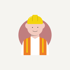 
set of icons vector illustration concept line character profession job collection of simple and colored avatar symbols