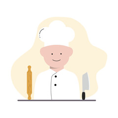 
set of icons vector illustration concept line character profession job collection of simple and colored avatar symbols