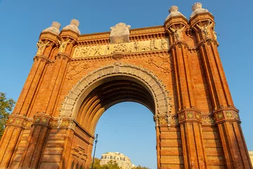 Deurstickers Arco de Triunfo de Barcelona  © Nimai