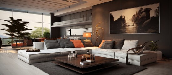 Modern-style Living Room Interior