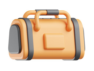 Sports bag 3d icon