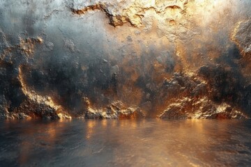 Abstract metallic texture with a lustrous sheen, providing a modern and industrial edge to your visuals