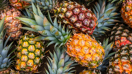 Pineapple background picture
