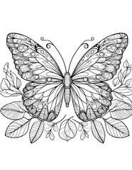 Coloring a Butterfly