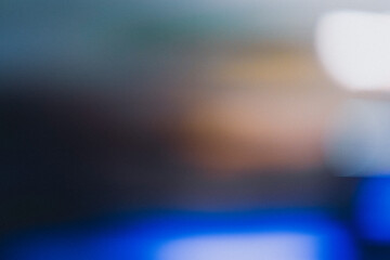 blue bokeh background loop