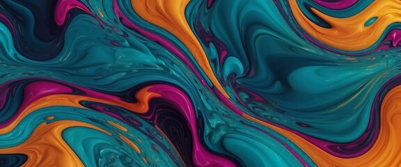 Abstract bright colorful fluid background digital background. Colorful dynamic wallpapers. It can be used for business, AI technologies, education, science, presentations, projects, banners, etc.