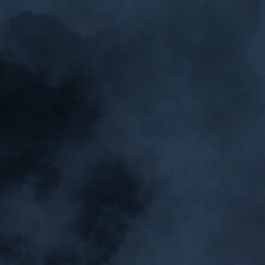 Fototapeta na wymiar Blue smoke on dark background. Dynamic abstract fog. 3D rendering.