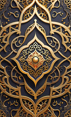 vector illustration, beautiful vintage Muslim ornaments for Ramadan holiday, Arabic patterns and design,