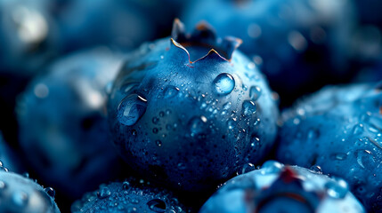 Blueberries Close-up