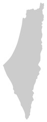 Palestine Map before 1948, Flat Style, can use for Art Illustration, News, Apps, Website, Pictogram, Banner, Poster, Cover, or Graphic Design Element. Format PNG