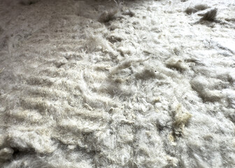 a thermal insulation fiber closeup material home wall installation insulating industry mineral...