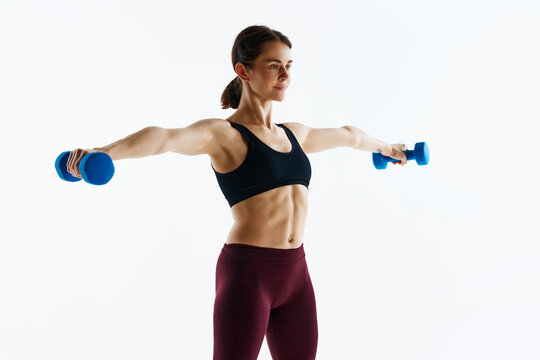 How To Training Dumbbell Exercise In The Side Lateral Raise