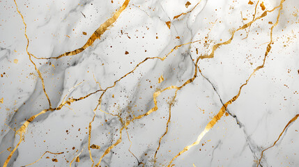 White gold marble texture pattern background
