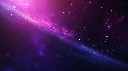 Vibrant Color Gradient Glowing Space on Black

