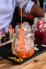 Preparación de mojitos