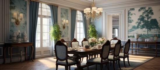 Fototapeta premium Dining room interior 