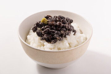黒豆納豆ごはん