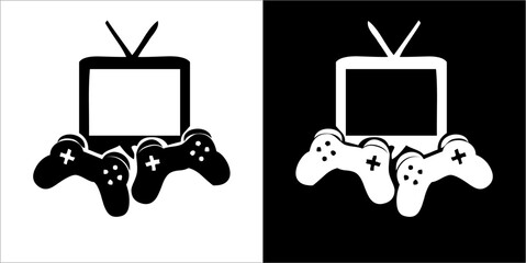 Illustration vector graphics of video game icon © Sutari