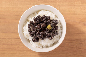 黒豆納豆ごはん