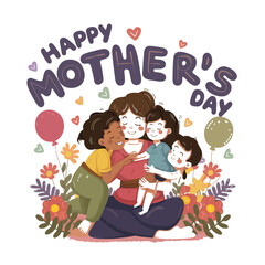 Mother's day t-shirt design 