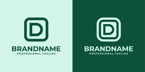 Modern Initials OD Logo, suitable for business with OD or DO initials - obrazy, fototapety, plakaty