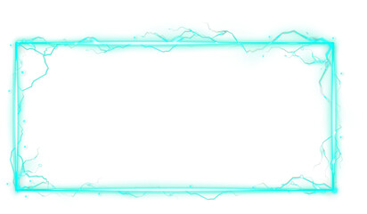 Blue Thunderbolt Frame