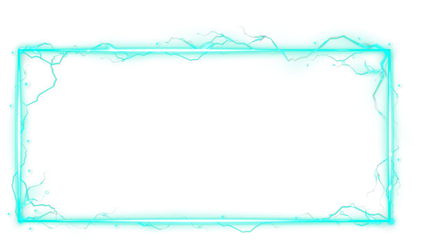 Blue Thunderbolt Frame