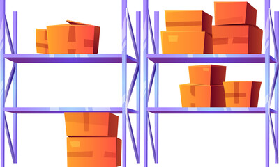 Warehouse Box Storage