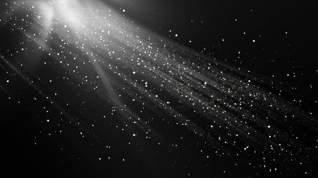 Minimalistic Black Gradient Abstract Background with Noise Effect - HEX Enhanced Wallpaper for the Desktop