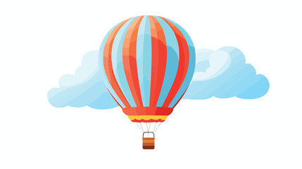 Hot Air Balloon icon Vector  flat vector 