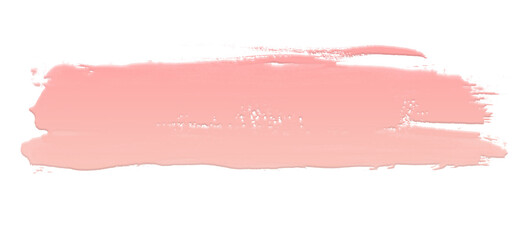 Pink paint brush stroke  - obrazy, fototapety, plakaty