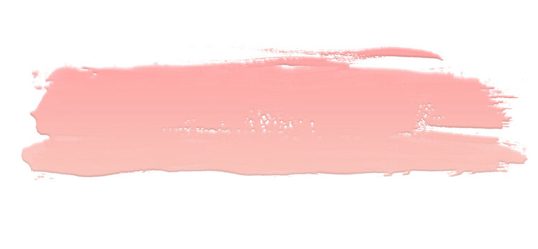 Pink paint brush stroke 