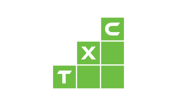 TXX initial letter financial logo design vector template. economics, growth, meter, range, profit, loan, graph, finance, benefits, economic, increase, arrow up, grade, grew up, topper, company, scale
